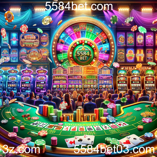 Descubra o Mundo dos Cassinos Online em 5584bet.com